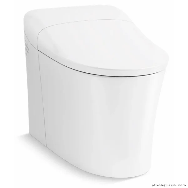 Eir Comfort Height 1-Piece Elongated Smart Dual Flush Toilet - White Kohler 77795-0