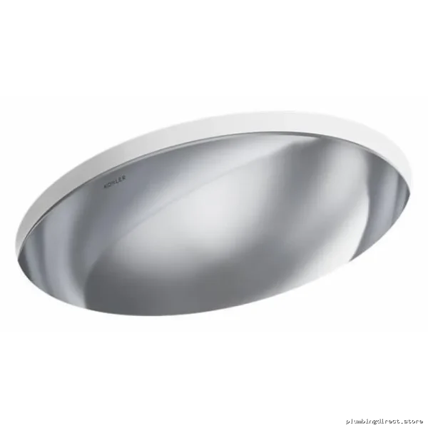 Kohler 2602-MU-NA Oval Undermount Bathroom Sink Mirror Finish - Image 5