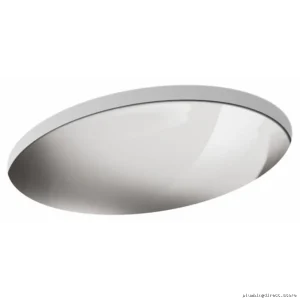 Kohler 2602-MU-NA Oval Undermount Bathroom Sink Mirror Finish