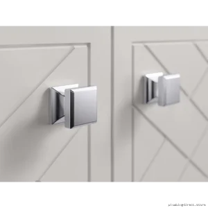 Kohler Polished Chrome Cabinet Knob - Modern Design for Cabinets