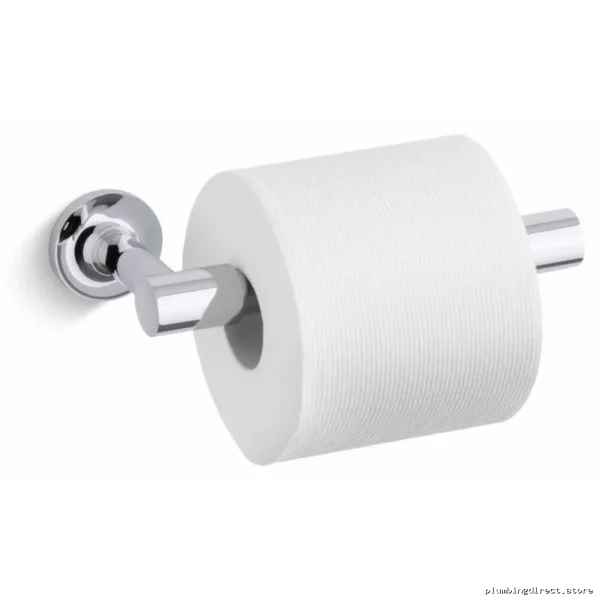 Kohler 14377-CP Polished Chrome Pivoting Toilet Paper Holder - Durable & Stylish - Image 3