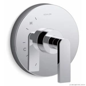 Kohler Polished Chrome Rite-Temp Valve Trim TS73115-4-CP for Showers