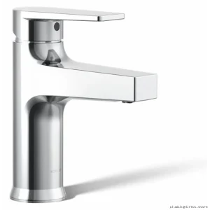 Kohler Polished Chrome Single Handle Bathroom Sink Faucet 74013-4-CP
