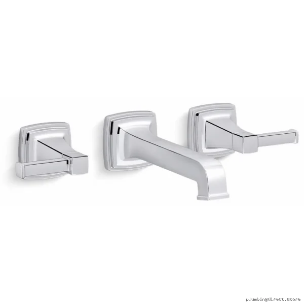 Kohler Polished Chrome Wall Mount Bathroom Faucet Trim T26432-4-CP
