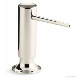 Kohler Modern Soap & Lotion Dispenser with Polished Nickel Finish
