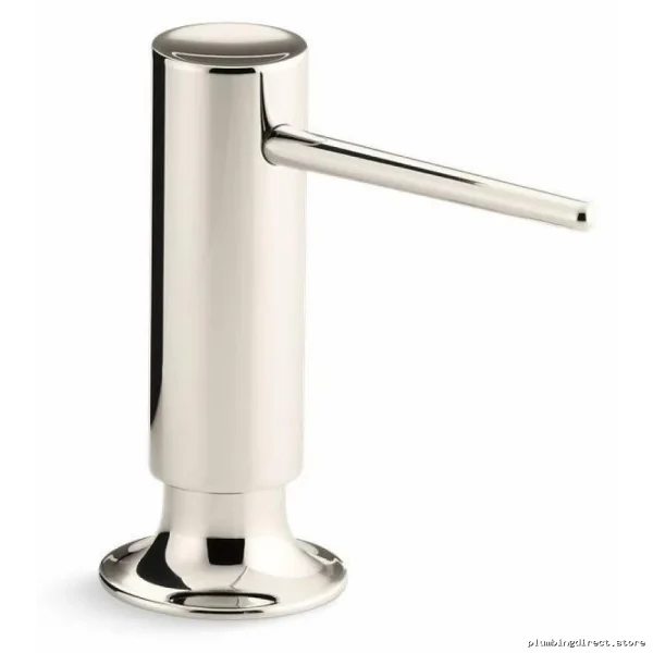 Kohler Modern Soap & Lotion Dispenser with Polished Nickel Finish