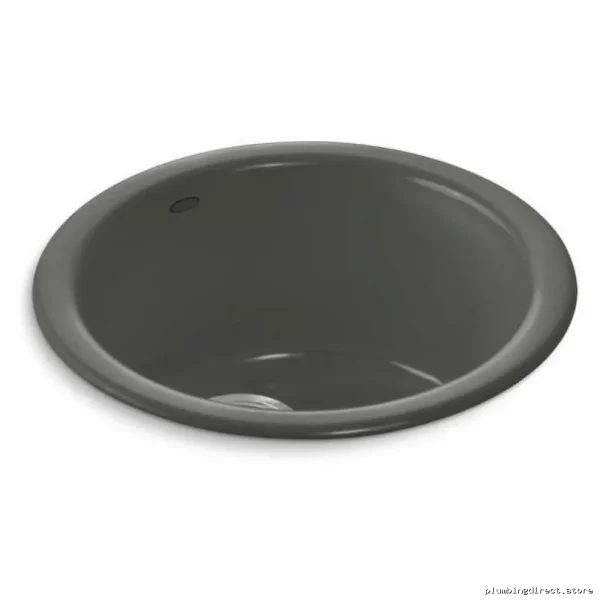 Kohler Porto Fino Modern Dual Mount Bar Sink in Thunder Grey | Model Number: 6565-58