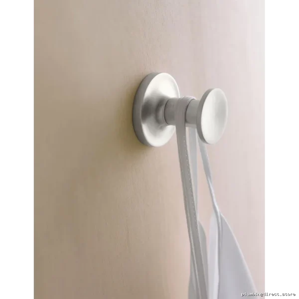 Kohler Purist Matte Black Robe Hook - Modern Bathroom Wall Mount - Image 3