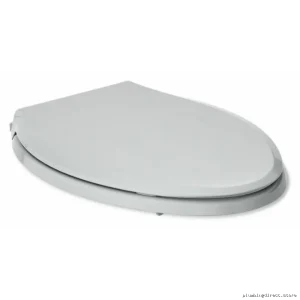 Kohler Quiet Close Elongated Toilet Seat with Nightlight Ice Grey 75796-RL-95