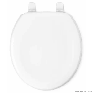 Kohler Ridgewood Round Front Toilet Seat - White 4695-0
