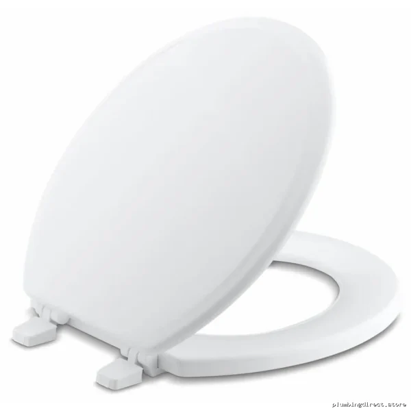 Kohler Ridgewood Round Front Toilet Seat - White 4695-0 - Image 2