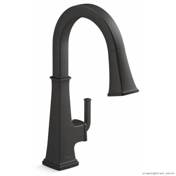 Kohler Riff Premium Kitchen Faucet w/ Pulldown Spray - Matte Black 23830-BL