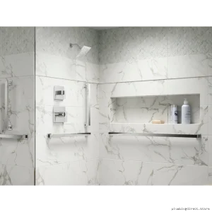 Kohler Rite-Temp Polished Chrome Shower Trim - Durable & Stylish Design