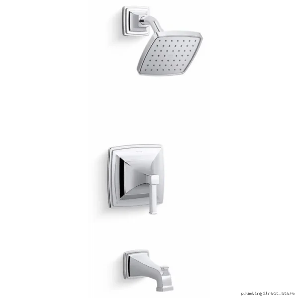 Kohler Rite-Temp Polished Chrome Tub & Shower Trim