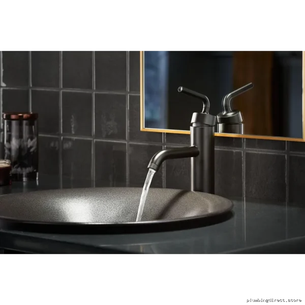 Rose Gold Single-Hole Bathroom Faucet - Kohler Purist Collection 14402-4A-RGD