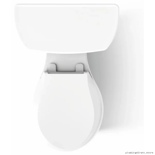 Kohler Round Front Toilet - White Two-Piece | Low Flow 1.28GPF No Seat - Image 2