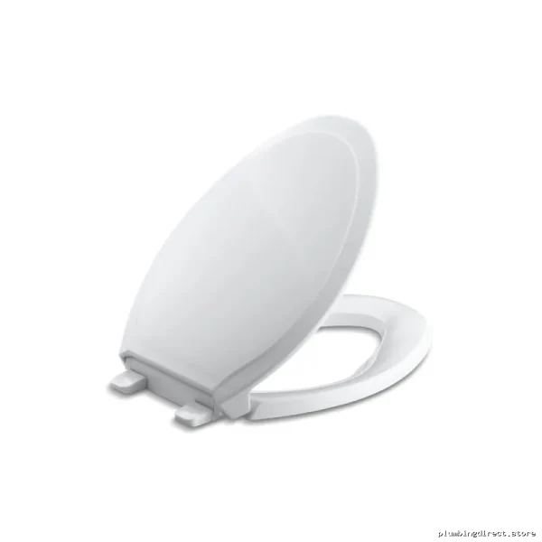 Kohler Rutledge Soft-Close Elongated Toilet Seat in White 4734-0