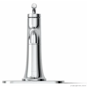 Kohler Polished Chrome Single Hole Bathroom Faucet - Sleek Design 27415-4K-CP