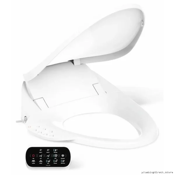 Kohler Elongated Smart Bidet Toilet Seat with PureWash Tech - White - Image 2