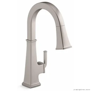 Kohler Stainless Steel Pull Down Kitchen Faucet with Sprayer 23830-VS