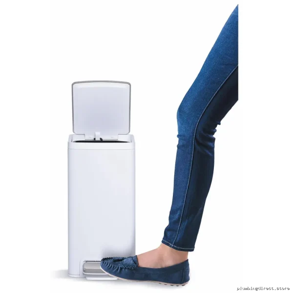 Stainless Steel Step Trash Can 6L Compact Kitchen Waste Bin Durable Design | Kohler 31319-STW - Image 2