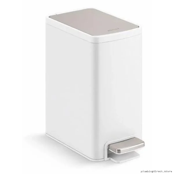 Stainless Steel Step Trash Can 6L Compact Kitchen Waste Bin Durable Design | Kohler 31319-STW