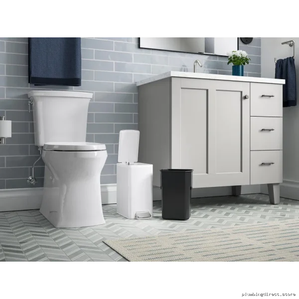 Stainless Steel Step Trash Can 6L Compact Kitchen Waste Bin Durable Design | Kohler 31319-STW - Image 3