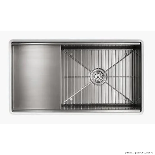 Kohler Stainless Steel Undermount Kitchen Sink with Wet Workstation 33 Bowl