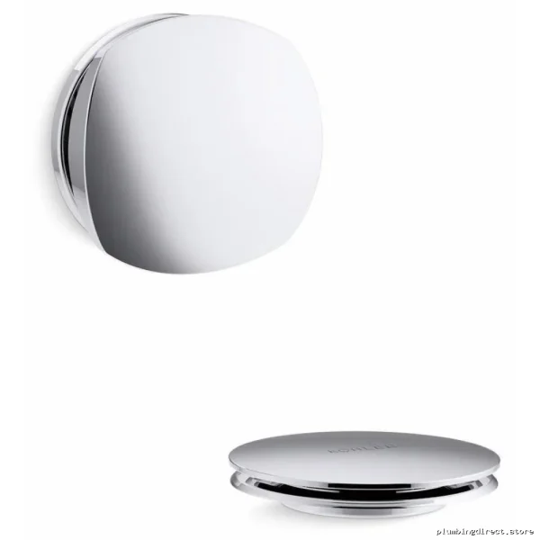 PureFlo Easy Turn Tub Drain Trim - Polished Chrome T37391-CP Kohler