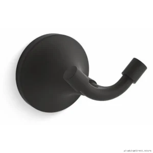 Tone Bathroom Matte Black Robe Hook - 27427-BL Kohler