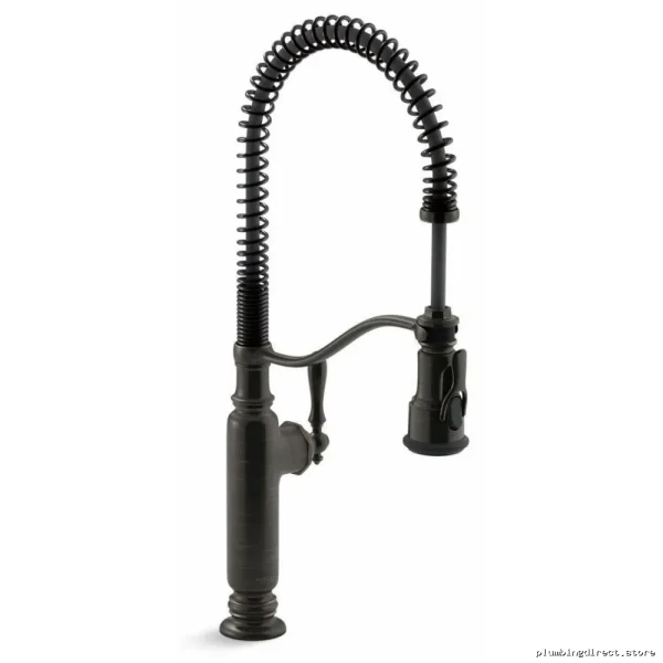 Kohler Tournant Oil-Rubbed Bronze Pro Kitchen Faucet with Spring Pulldown Spray - Image 3