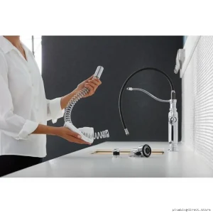 Kohler Tournant Oil-Rubbed Bronze Pro Kitchen Faucet with Spring Pulldown Spray