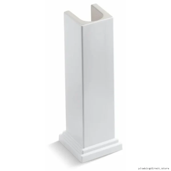 Kohler Tresham Stylish White Pedestal Leg (2767-0) - Modern Bathroom Fixture - Image 2