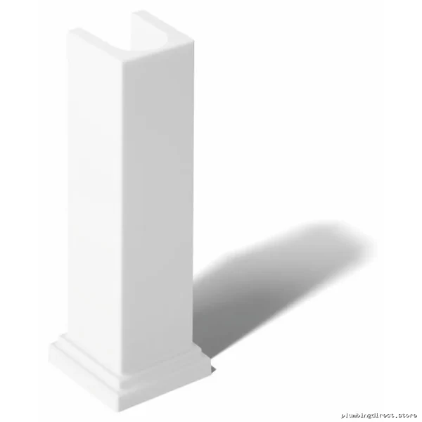 Kohler Tresham Stylish White Pedestal Leg (2767-0) - Modern Bathroom Fixture