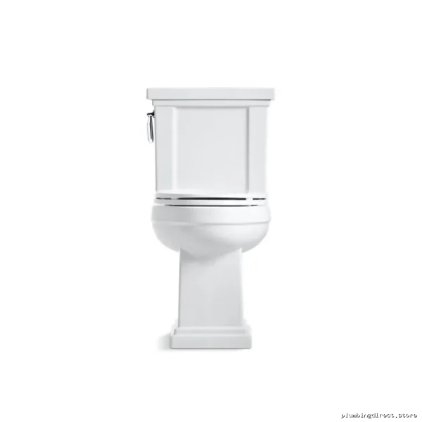 Kohler Tresham Tall Elongated Toilet 1.28 GPF Two-Piece Without Seat - White 3950-0