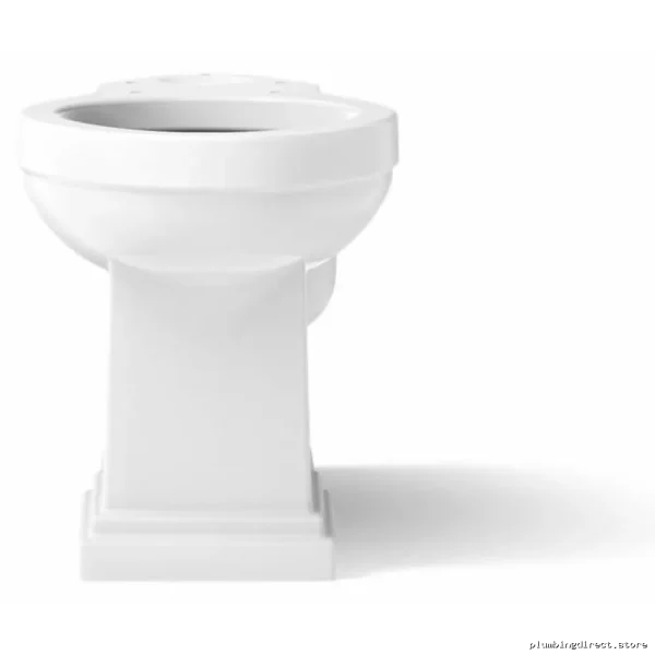 Kohler Tresham White Tall Extended Toilet Bowl with Flushing System 4799-0