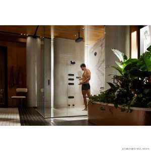 Kohler Triple-Function Chrome Showerhead - 1.75 GPM Water-Saving Design