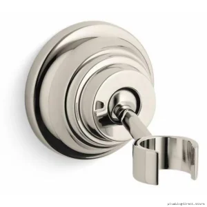 Adjustable Wall Mount Hand Shower Holder - Kohler Vibrant Polished Nickel