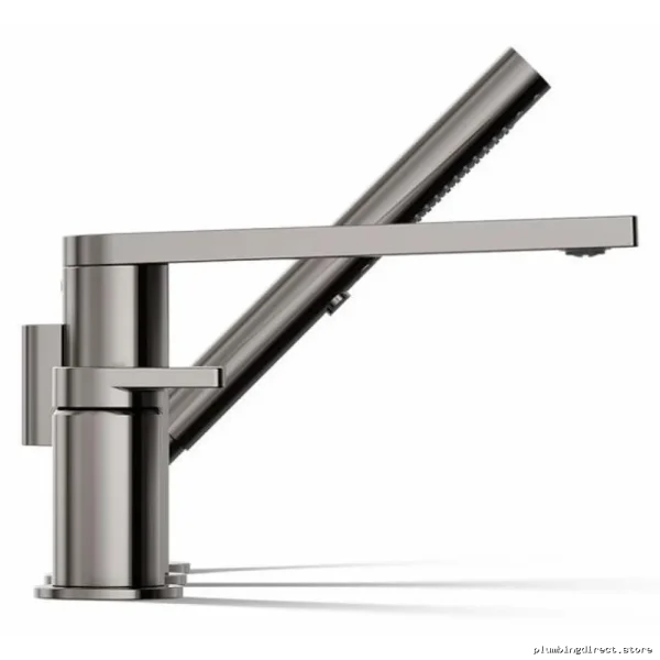 Kohler Triple Hole Roman Tub Faucet & Hand Shower in Vibrant Ti - Image 3