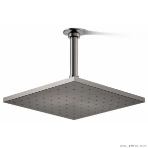 Kohler Vibrant Titanium Rain Shower Head 10 Inch 1.75 GPM Water Saving