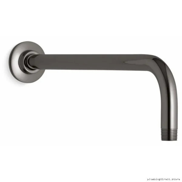 Kohler Wall Mount Rain Shower Arm & Flange - Vibrant Titanium Finish