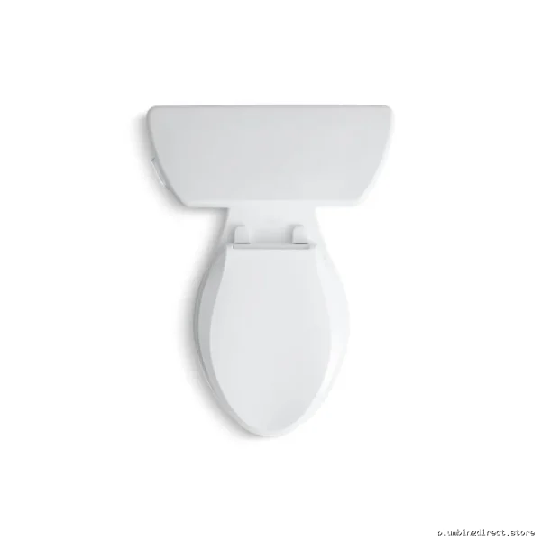 Wellworth Classic Elongated Low-Flow 1.28 GPF Wall-Mounted Toilet (Less Seat) - White Kohler 3575-0 - Image 2