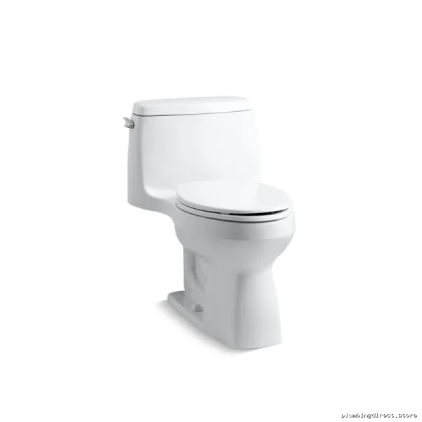 Kohler White Elongated Water-Saving Toilet with Quiet Close Seat 1.28 GPF