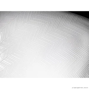 Kohler White Herringbone Undermount Bathroom Sink - Rectangle Design