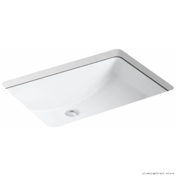 Kohler White Sleek Undermount Bathroom Sink – Fits Sizes & Improves Space - Image 2
