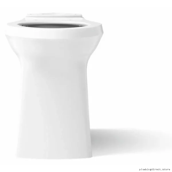 Kohler White Tall-Skirted Elongated Toilet Bowl Only - Image 4