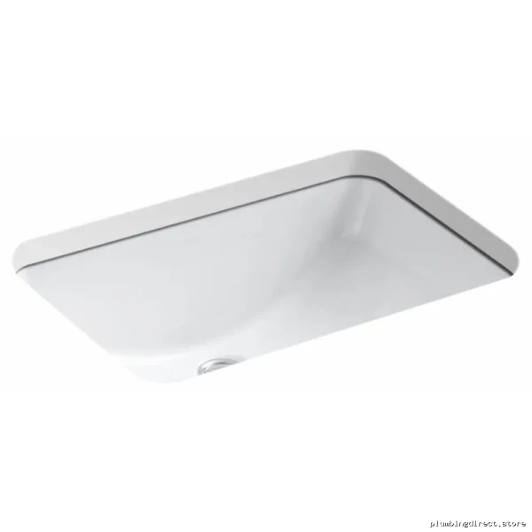 Kohler White Undermount Bathroom Sink - Modern Fit 20-7/8x14-3/8x8-1/8 - Image 2