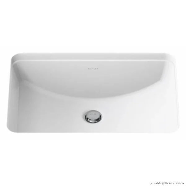 Kohler White Undermount Bathroom Sink - Modern Fit 20-7/8x14-3/8x8-1/8 - Image 3