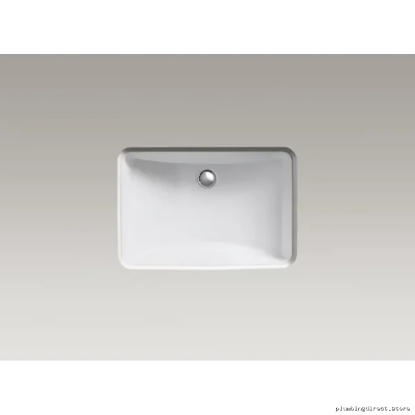 Kohler White Undermount Bathroom Sink - Modern Fit 20-7/8x14-3/8x8-1/8 - Image 4