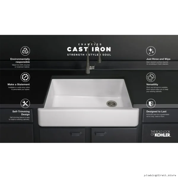 Kohler Whitehaven Durable Stainless Steel Sink Racks - 6449-ST Model